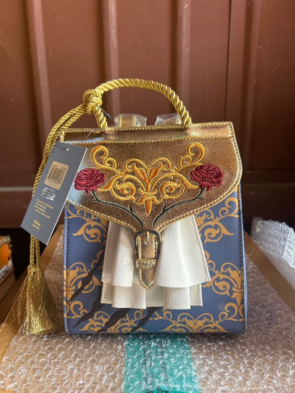 Danielle Nicole Disney Beauty and the Beast Mini Backpack